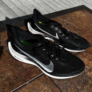 Black Nike Men's Zoom Turbo Pegasus Running Shoes
